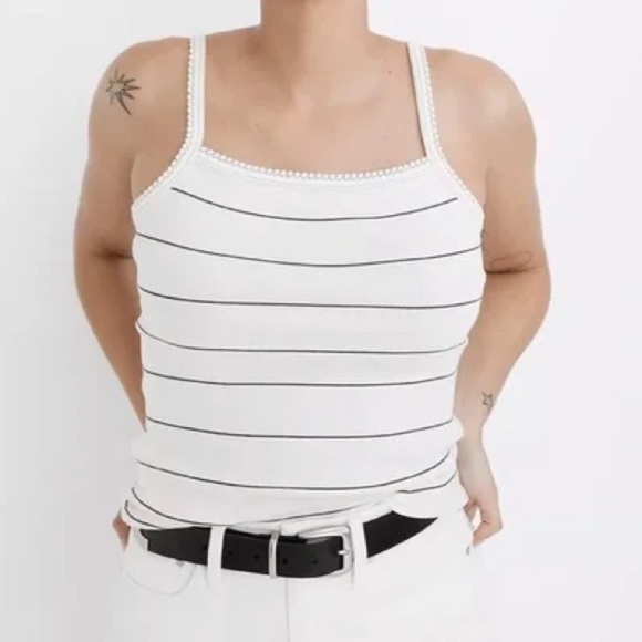 Madewell Tops - Madewell Thompson Lighthouse striped cami tank